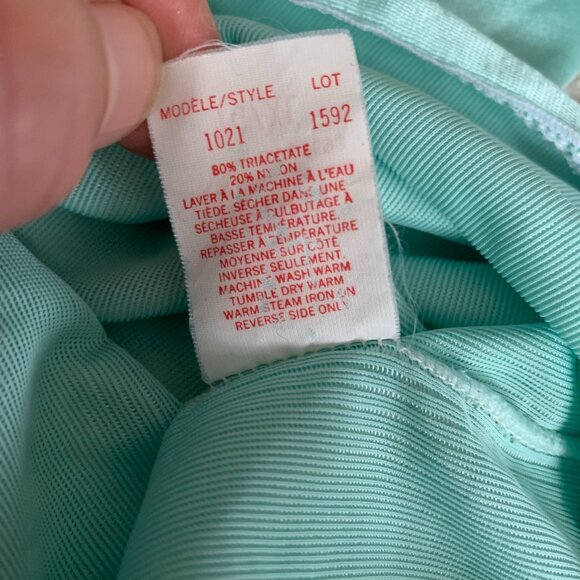 Vintage 90s Teal Satin Lace Trim Square Neck Camisole Boho Chic Crop Tank Top - Picture 10 of 16